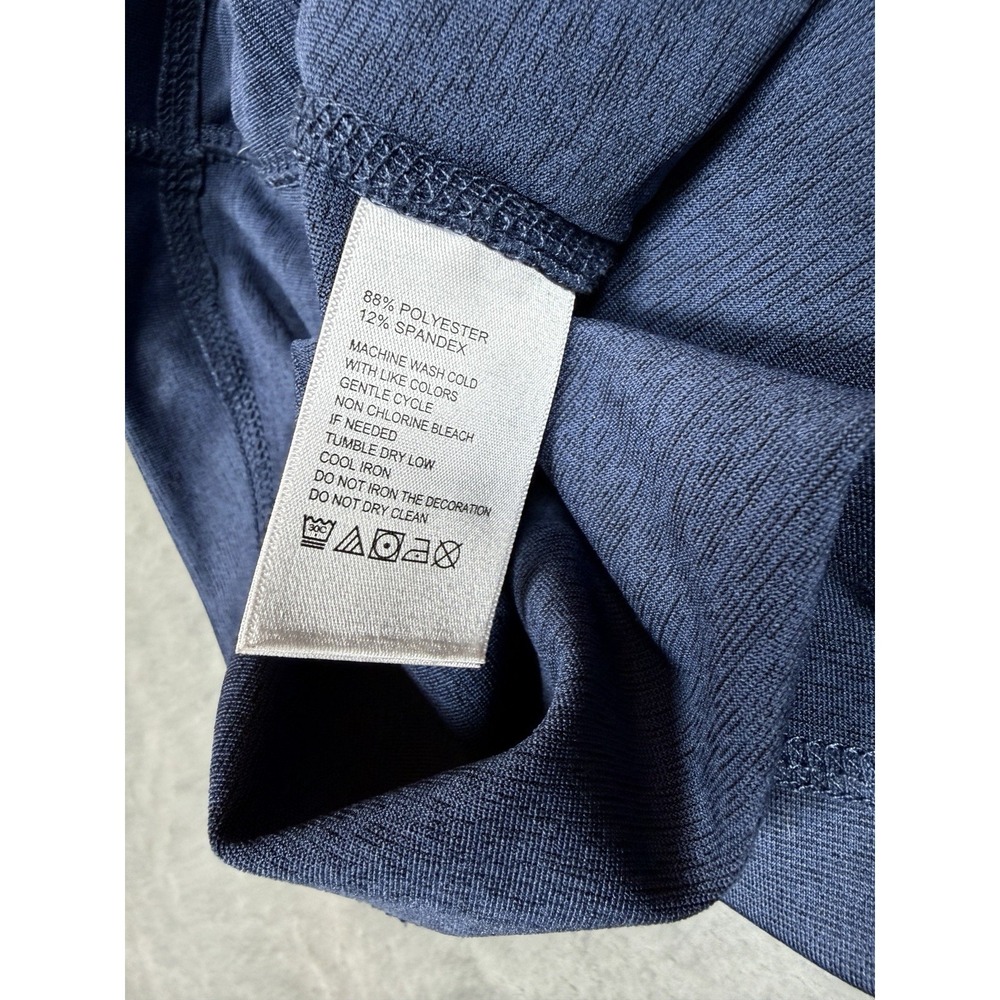 Tommy Bahama IslandZone 1/4 Zip Pullover Mens XL Blue Performance Stretch Golf - Picture 9 of 12